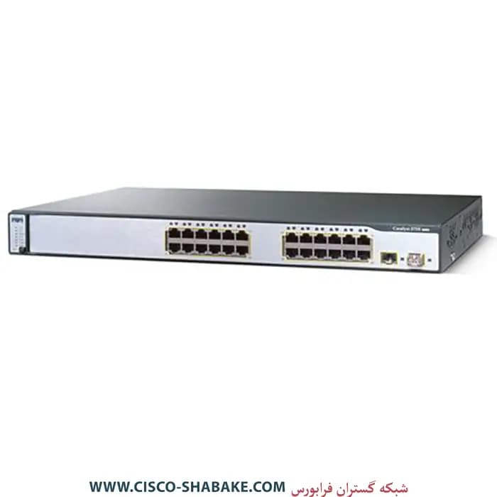 سوئیچ سیسکو WS-C3750-24TS-E — تصویر ۳