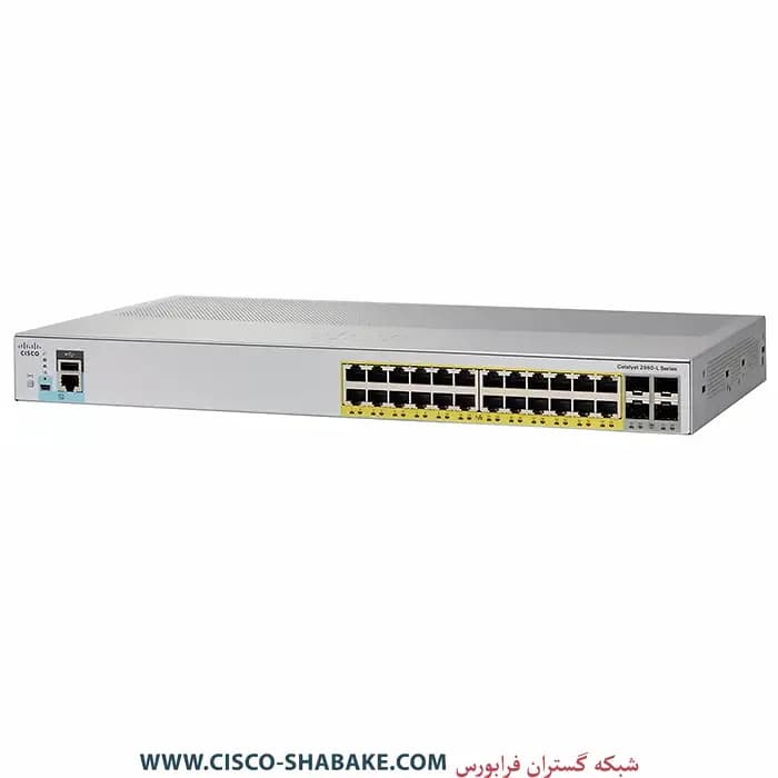 سوئیچ سیسکو WS-C2960L-24PQ-LL