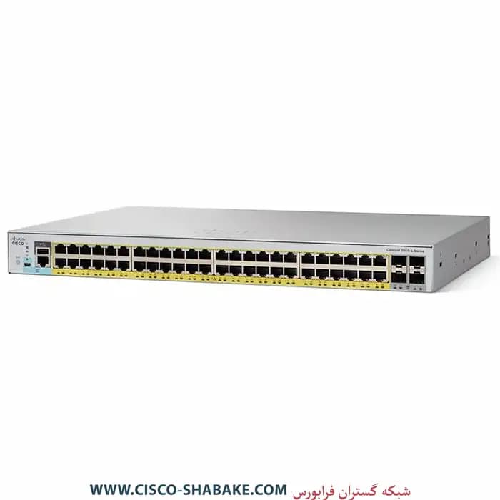 سوئیچ سیسکو WS-C2960L-48PS-LL — تصویر ۳