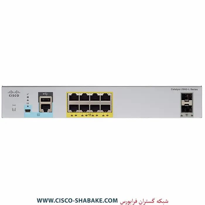 سوئیچ سیسکو WS-C2960L-8PS-LL — تصویر ۳