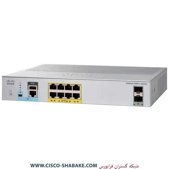 سوئیچ سیسکو WS-C2960L-8PS-LL