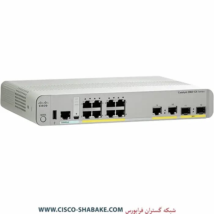 سوئیچ سیسکو WS-C2960CX-8TC-L — تصویر ۱۱