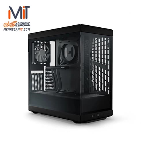 کیس کامپیوتر هایت مدل Y40 Pitch Black — تصویر ۲