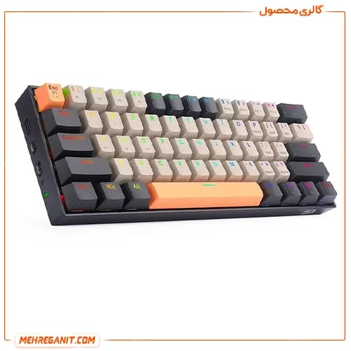 کیبورد بی سیم گیمینگ ردراگون مدل Draconic Elite K530 OG-BK-GY-RGB-PRO — تصویر ۵