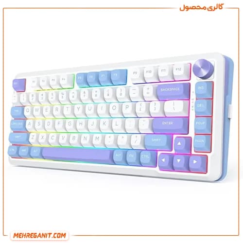 کیبورد بی سیم گیمینگ ردراگون مدل Cyrus PRO K681 WBP — تصویر ۳