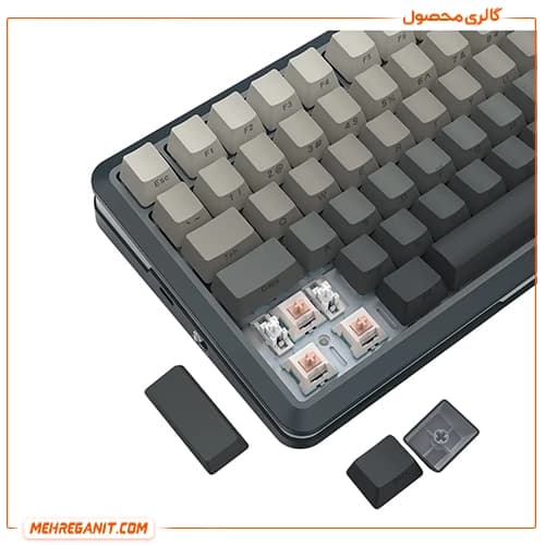 کیبورد بی سیم گیمینگ ردراگون مدل FLEKACT K708 GG PRO RGB — تصویر ۶