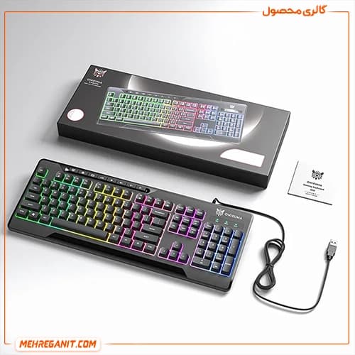 کیبورد گیمینگ با سیم اونیکوما مدل G32 — تصویر ۴