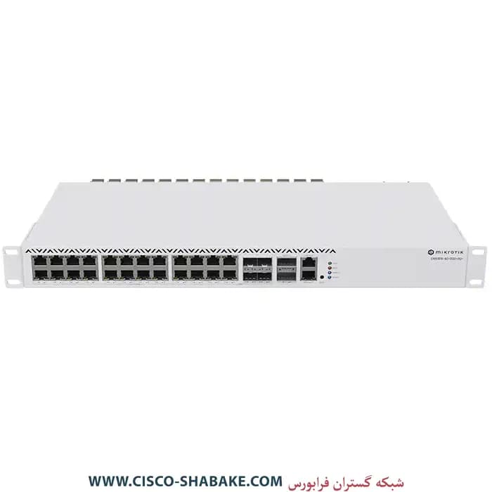 سوئیچ میکروتیک CRS326-4C+20G+2Q+RM