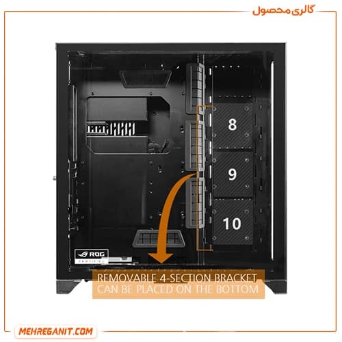 کیس گیمینگ لیان لی Lian Li Lancool 215 مشکی — تصویر ۱۱