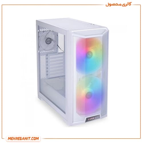 کیس گیمینگ لیان لی Lian Li Lancool 215 سفید — تصویر ۳