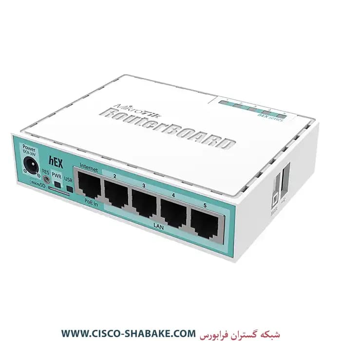 روتر میکروتیک hEX RB750Gr3 — تصویر ۴