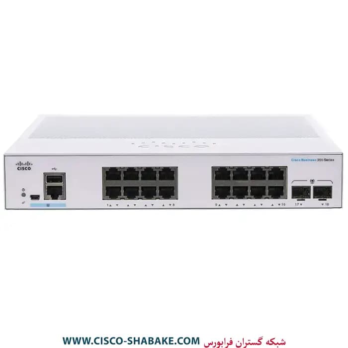 سوئیچ سیسکو CBS350-16P-E-2G — تصویر ۴