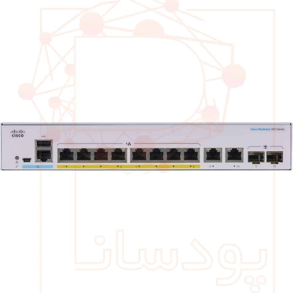 سوئیچ سیسکو CBS350-8P-2G یوزد — تصویر ۵