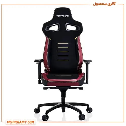 صندلی گیمینگ ورتاگیر مدل PL4800 Burgundy Red — تصویر ۳