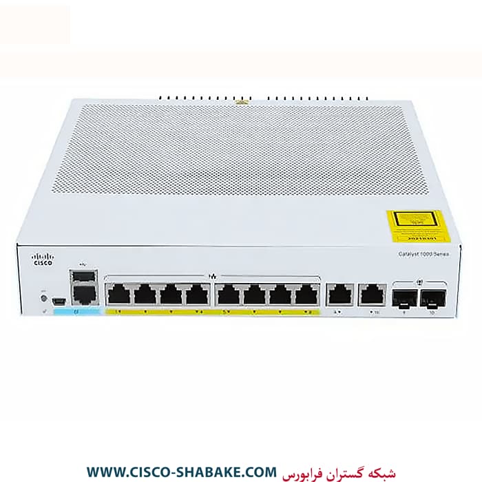 سوئیچ سیسکو C1000-8T-E-2G-L — تصویر ۲