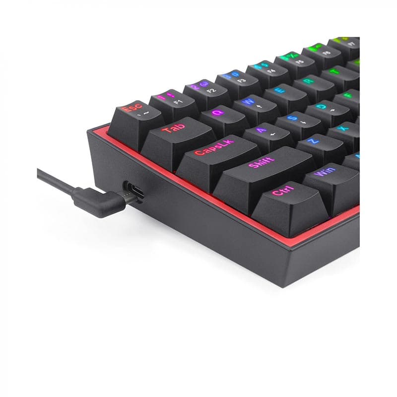 کیبورد گیمینگ ردراگون مدل K617 FIZZ RGB Black — تصویر ۸