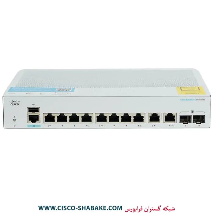 سوئیچ سیسکو CBS350-8T-E-2G — تصویر ۲