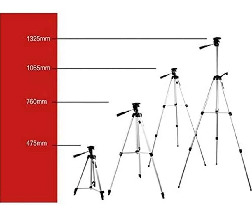 سه پایه دوربین مدل TRIPOD-330A — تصویر ۵