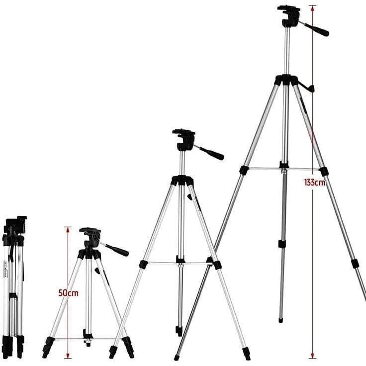سه پایه دوربین مدل TRIPOD-330A — تصویر ۸