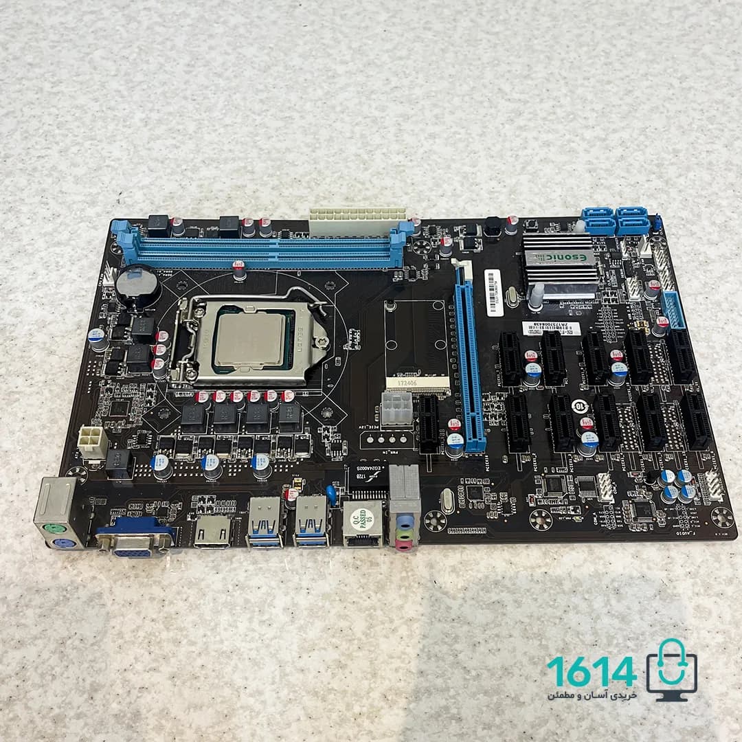 مادربرد کارکرده ایسونیک مدل B250-BTC-Gladiator — تصویر ۵