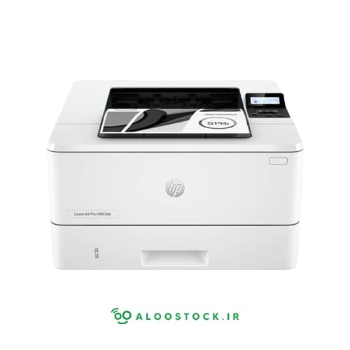 پرینتر لیزری سیاه و سفید HP LaserJet Pro 4003dn | پرسرعت | چاپ دو رو | شبکه