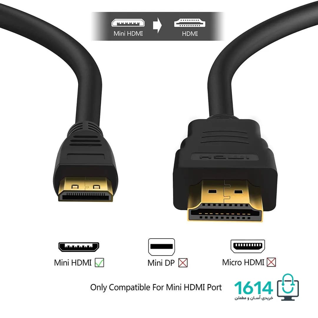 کابل تصویر HDMI به MINI HDMI مدل 1.5M — تصویر ۵