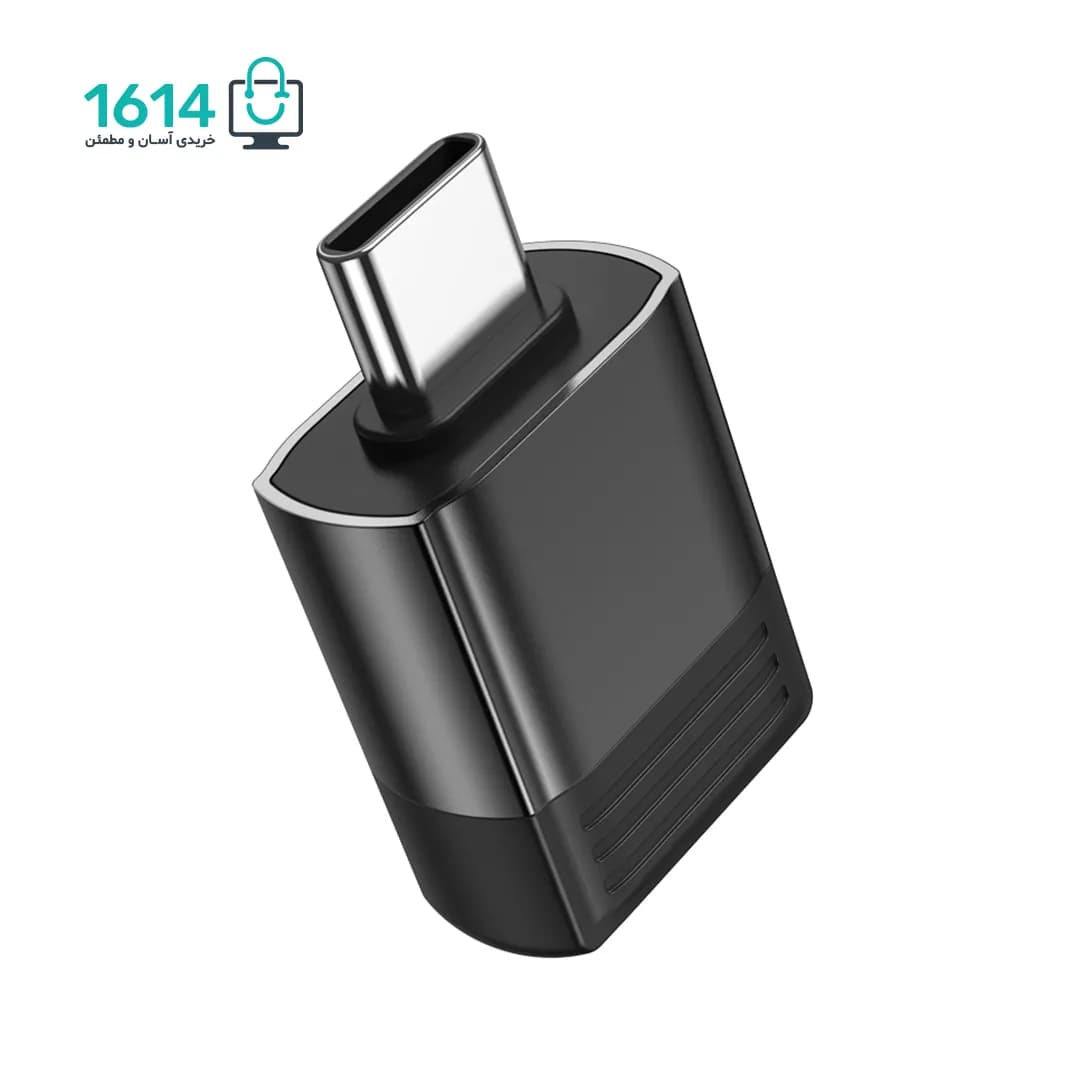 تبدیل OTG تایپ سی به USB بروفون مدل BV18 — تصویر ۱۲