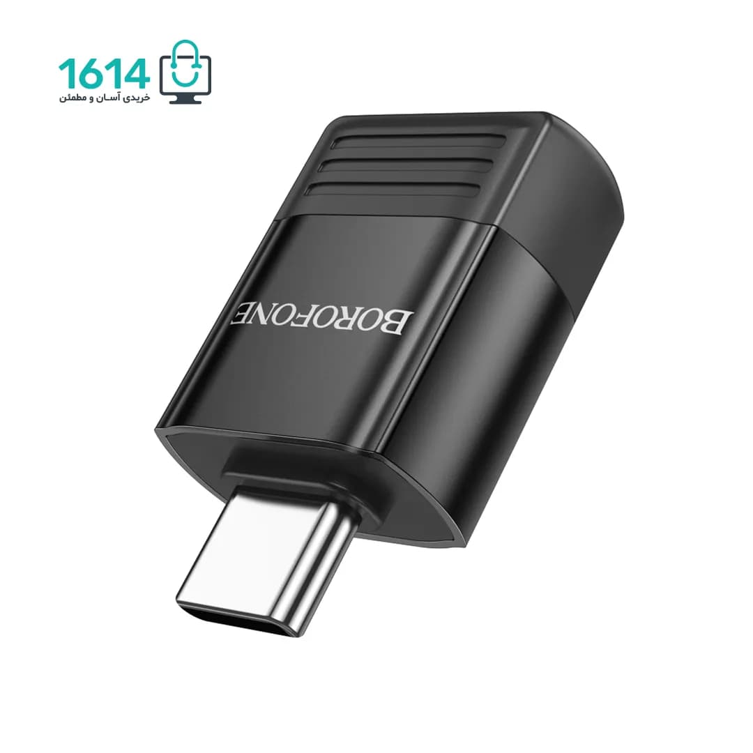 تبدیل OTG تایپ سی به USB بروفون مدل BV18 — تصویر ۱۱