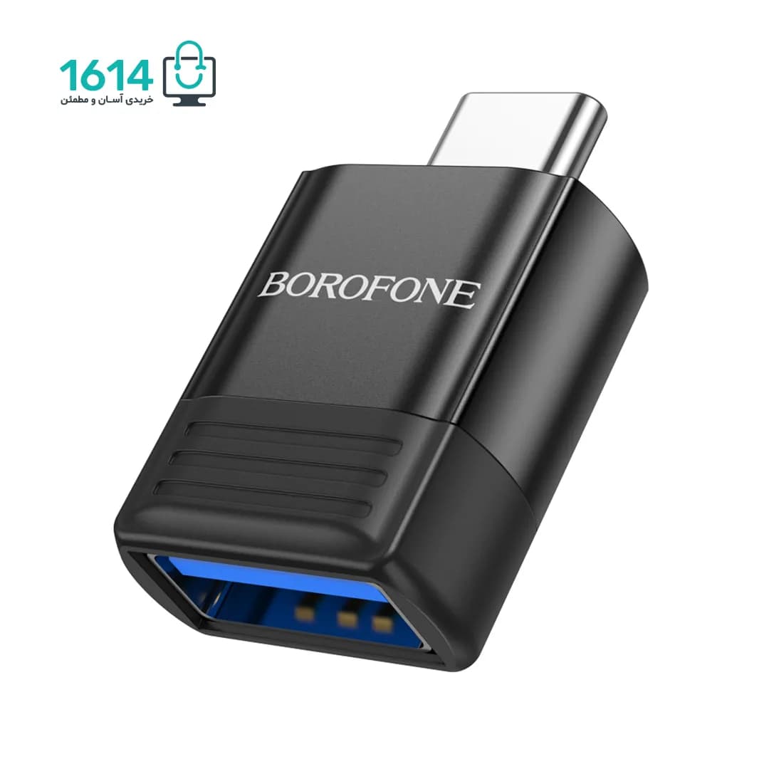 تبدیل OTG تایپ سی به USB بروفون مدل BV18 — تصویر ۱۰