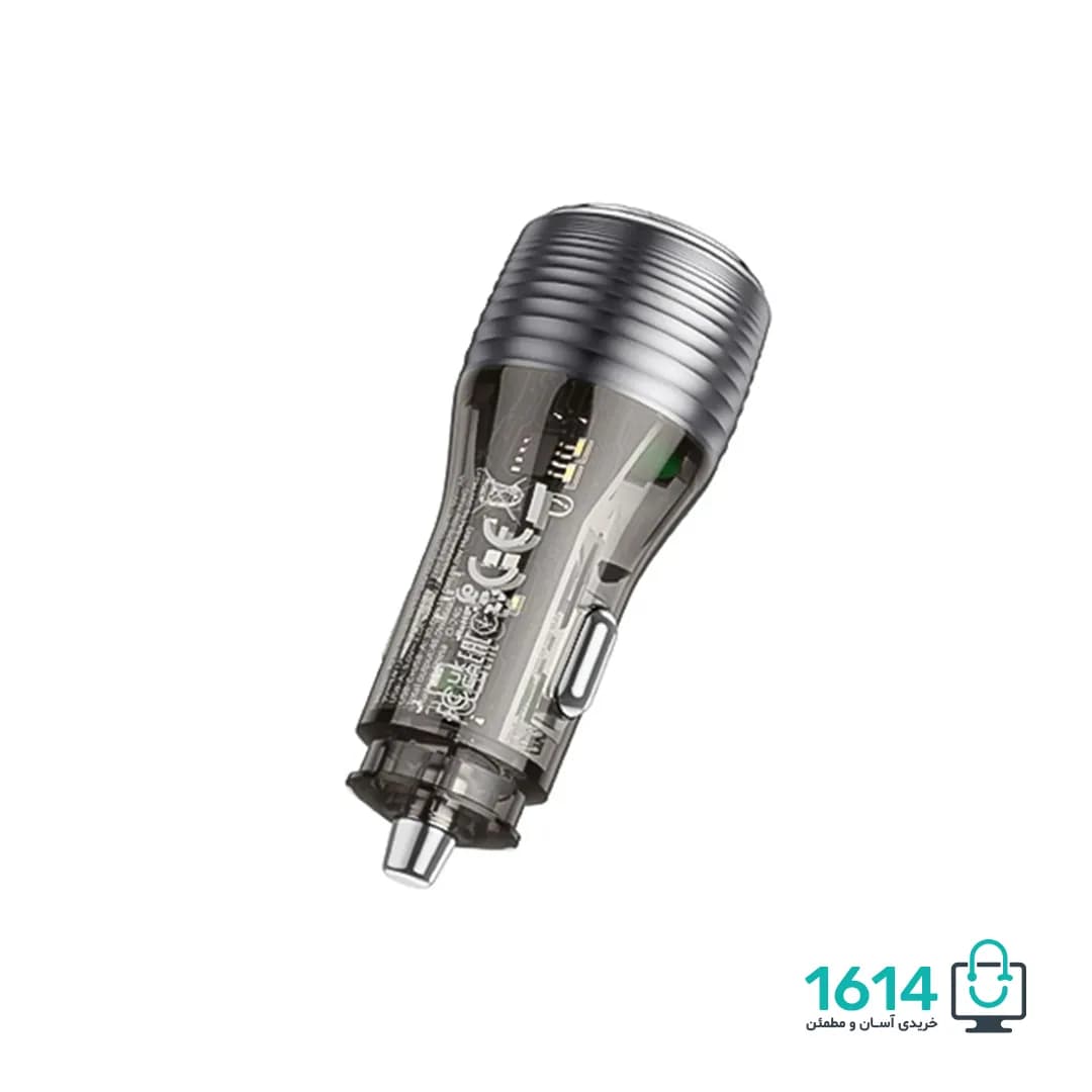 شارژر فندکی نکسا مدل R230 USB-A/USB-C PD 48W — تصویر ۳