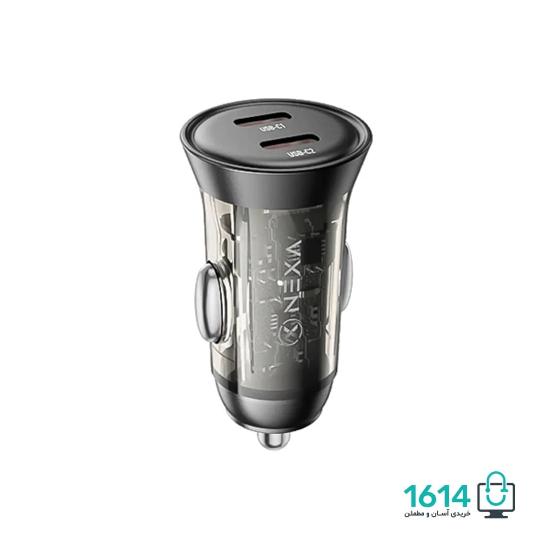 شارژر فندکی نکسا مدل R25 2USB-C PD 45W — تصویر ۵