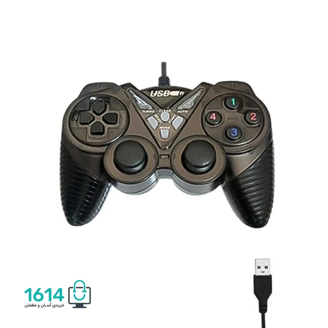 دسته بازی سیمی تک فانتزی مدل USB-890 — تصویر ۶