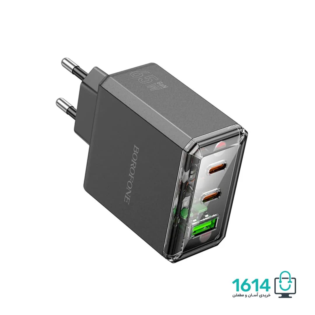 شارژر دیواری 65 وات بروفون مدل BAS34A — تصویر ۲