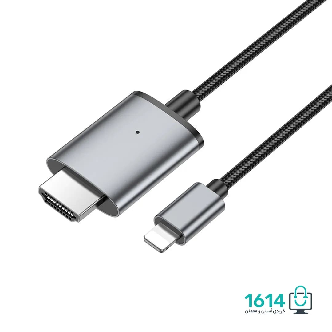 کابل تبدیل لایتنینگ به HDMI هوکو مدل UA27 2M — تصویر ۵