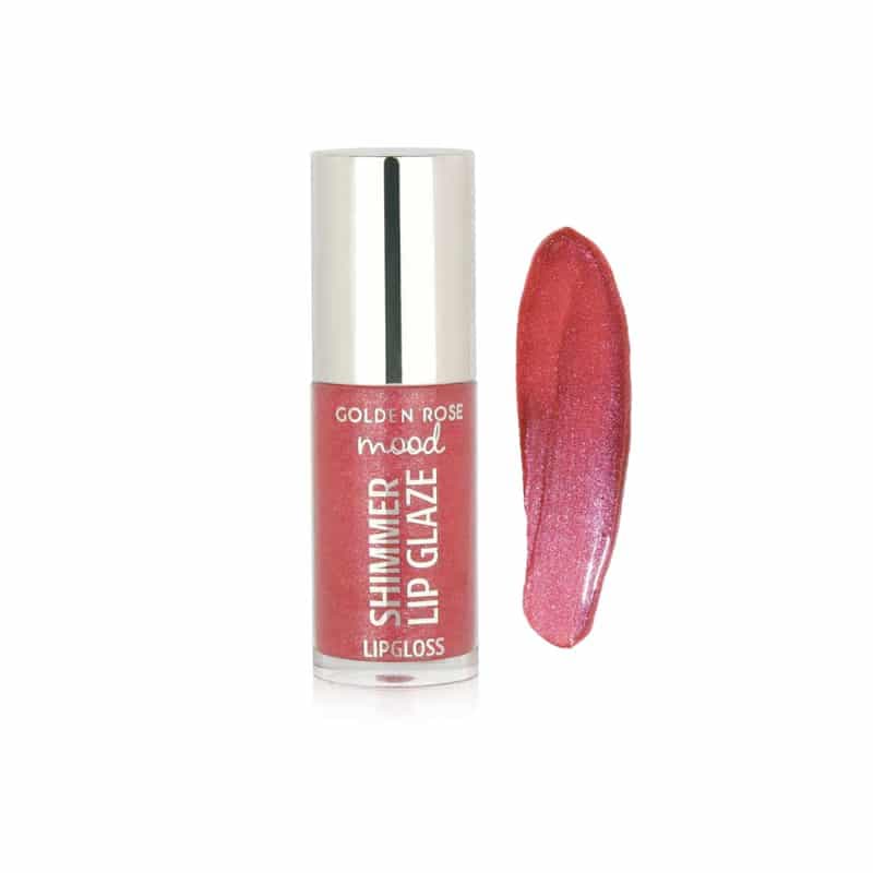 لیپ گلاس شیمری گلدن رز مدل Shimmer Lip Glaze Mood کد 252