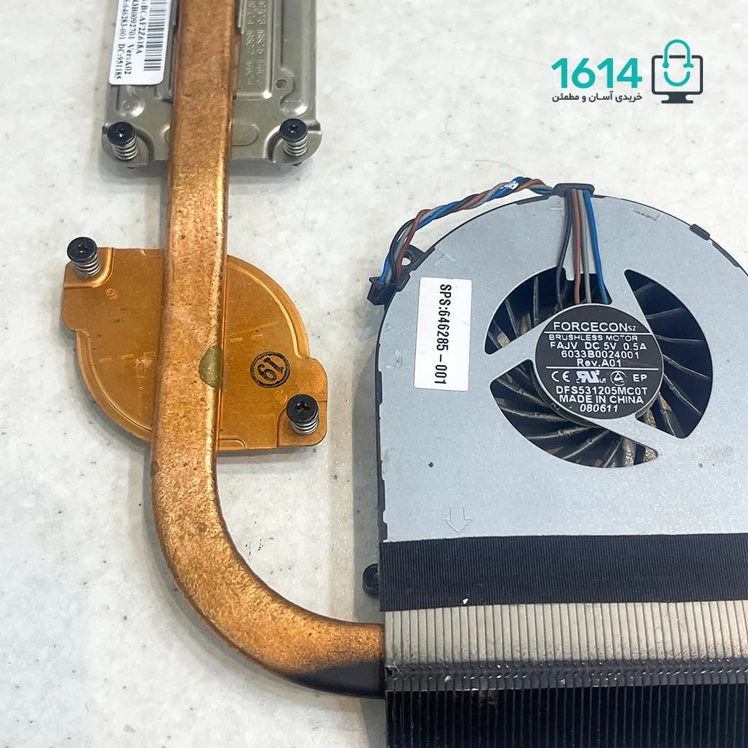 فن و هیت سینک لپ تاپ اچ پی مدل 4530s — تصویر ۶