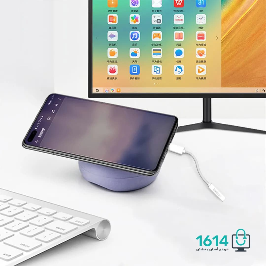 تبدیل مادگی AUX به Type-C ارلدام مدل OT69 — تصویر ۶