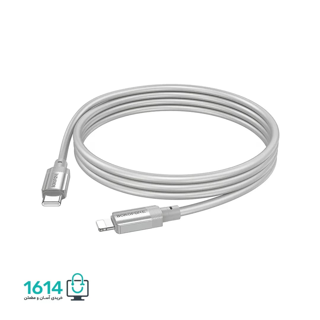 کابل تایپ سی به لایتنینگ بروفون مدل BX108 1M 27W — تصویر ۹