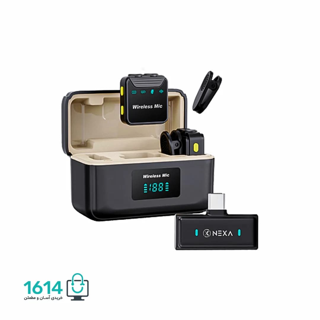 میکروفون بیسیم نکسا FX104 Type-C Dual