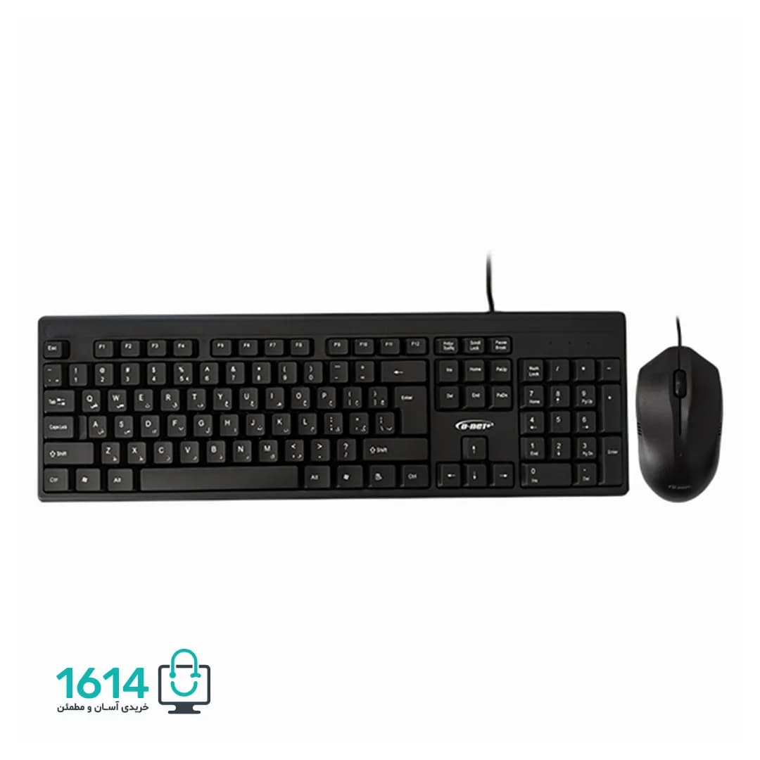 کیبورد و ماوس سیمی دی نت مدل DT-1101 — تصویر ۲