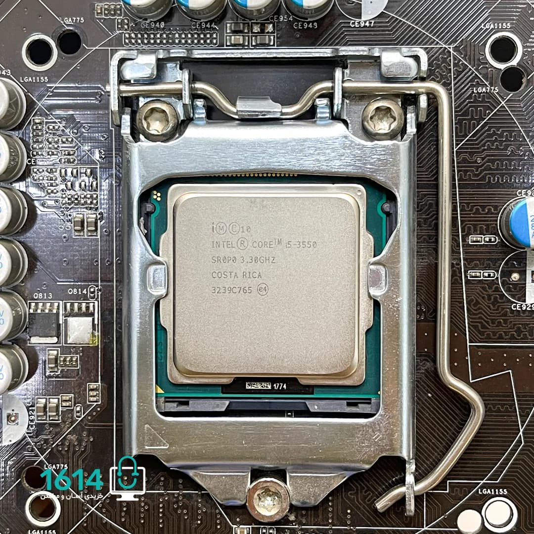 سی پی یو کارکرده Intel Core i5-3550 3.30GHz — تصویر ۲
