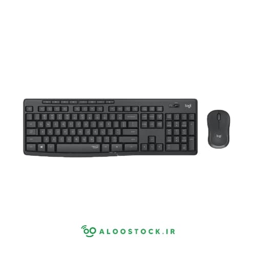 کیبورد و ماوس بی سیم سایلنت لاجیتک logitech MK295 Silent