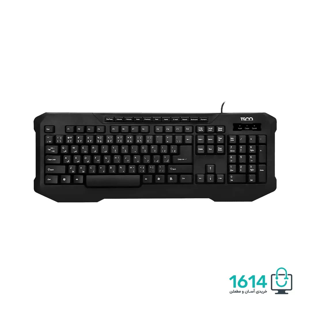کیبورد سیمی تسکو مدل TK 8034