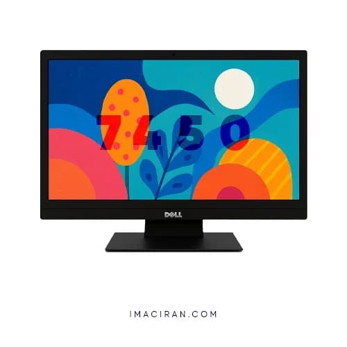 آل این وان دل 24 اینچ مدل Dell 7450 Core i5-7Gen 16GB 256GB SSD AMD 2GB — تصویر ۶