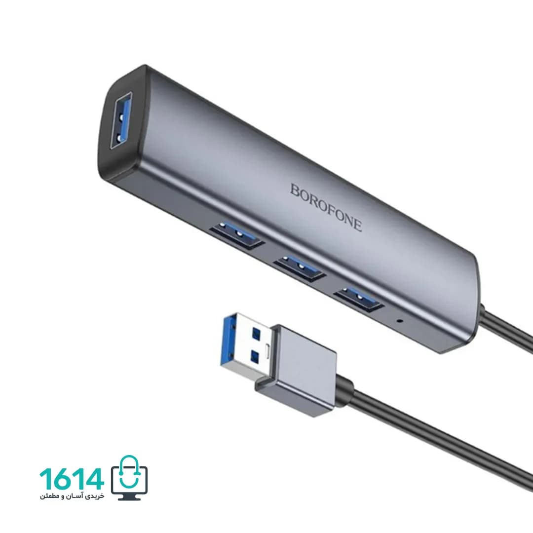 هاب یو اس بی 4 پورت بروفون مدل DH12 USB 3.0 — تصویر ۸
