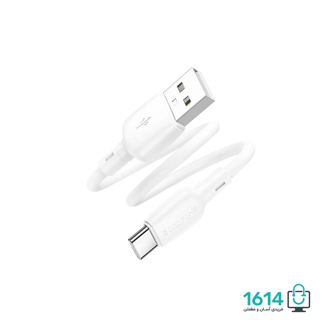 کابل پاوربانکی یو اس بی به تایپ سی بروفون مدل BX93 0.25M 27W — تصویر ۲