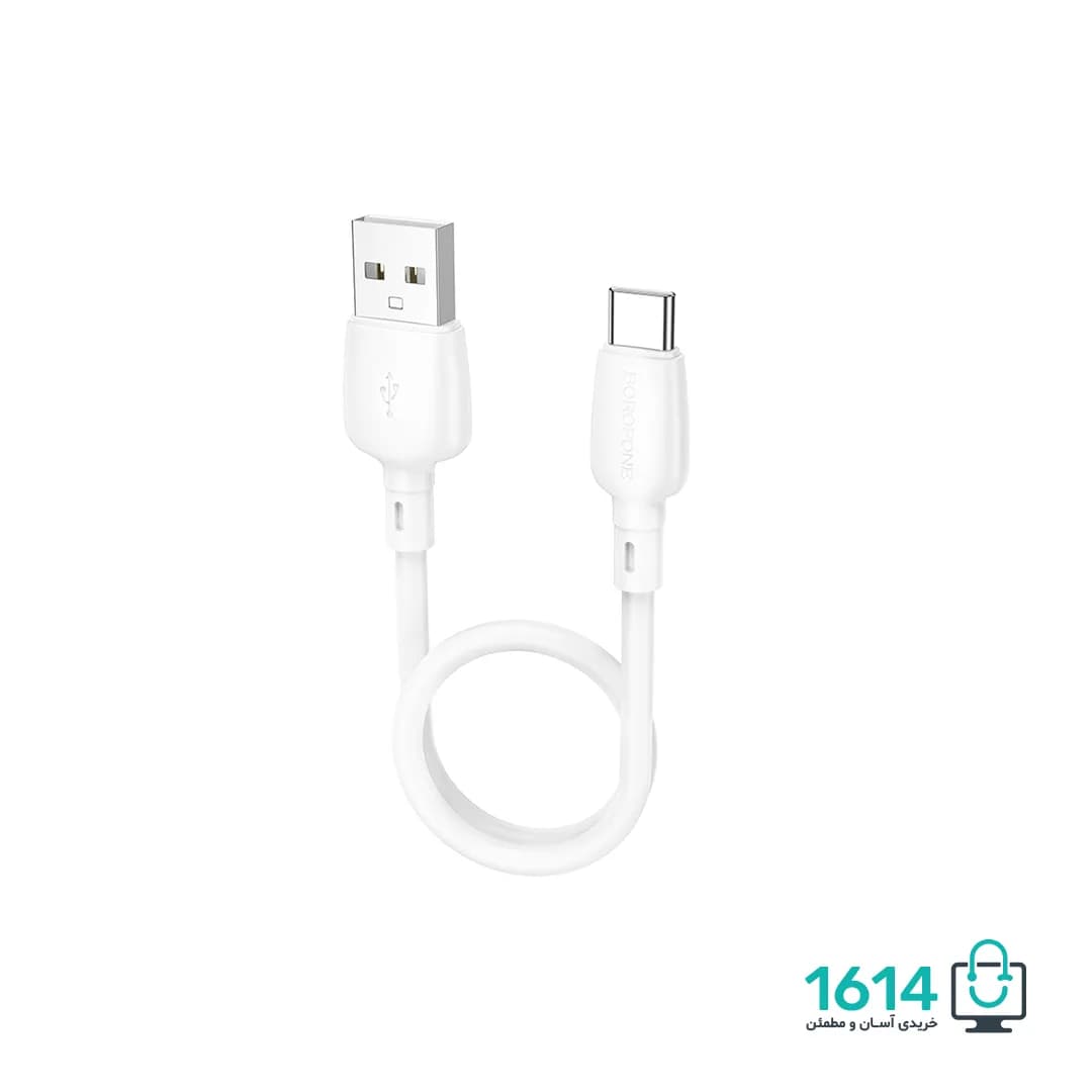 کابل پاوربانکی یو اس بی به تایپ سی بروفون مدل BX93 0.25M 27W — تصویر ۶