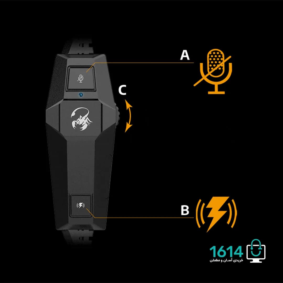 هدست گیمینگ جنیوس مدل HS-G710V — تصویر ۵