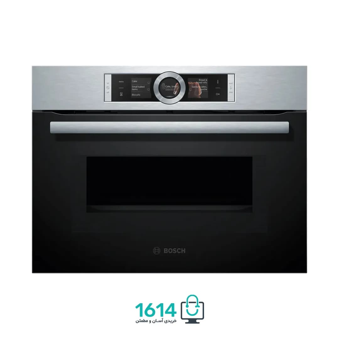 فر مایکروویو کامپکت توکار بوش سری 8 مدل CMG656BS1I