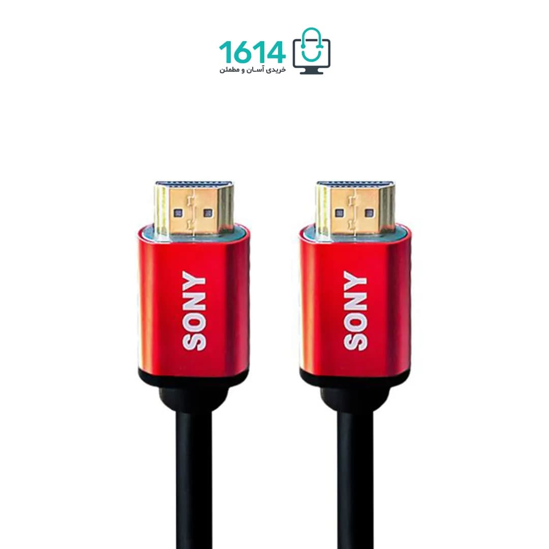 کابل تصویر HDMI سونی مدل 4K 10M کله فلزی